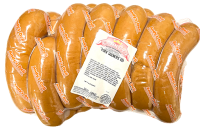 KNOCKWURST PORK SMOKED (D) 5LB / PAROWKI WEDZONE 7/40LB VP GALICJA N5377