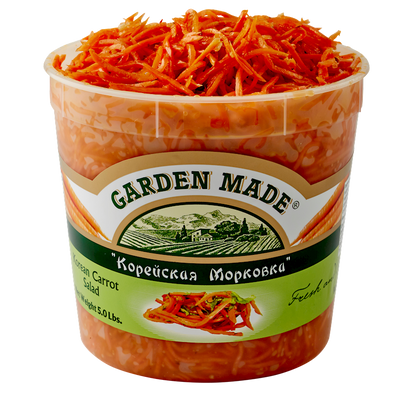 SALAD KOREAN CARROTS PREMIUM 1/5LB GARDEN MADE N30115