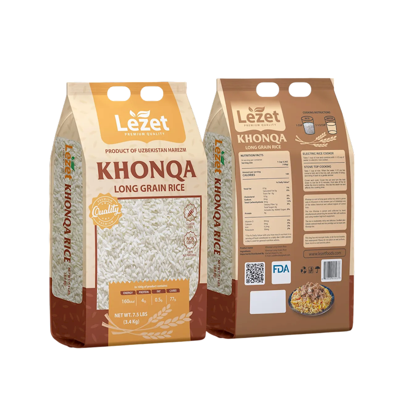 RICE KHONQA LONG GRAIN 8/7.5LB LEZET