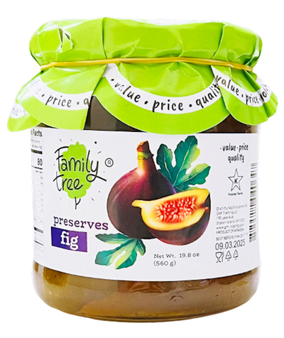 PRESERVES FIG 12/560GR FAMILY TREE N64
