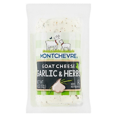 CHEESE GOAT W/GARLIC&HERBS MONTCHEVRE 12/114GR USA N1007679