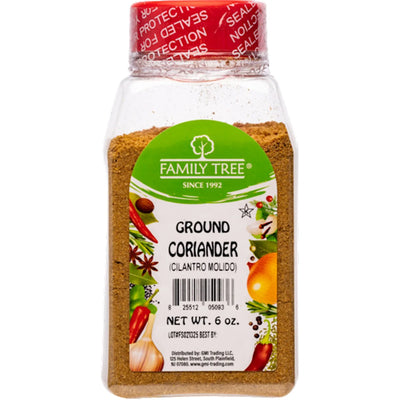 CORIANDER GROUND 12/6OZ FAMILY TREE