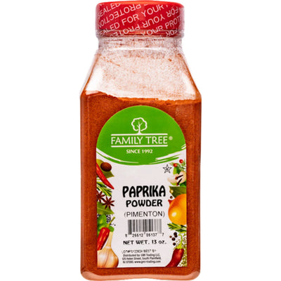 PAPRIKA POWDER 12/13OZ FAMILY TREE