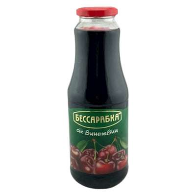 JUICE CHERRY PASTEURIZED 6/1L BESSARABKA UKRAINE