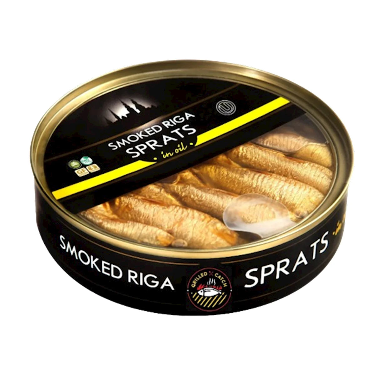 SPRATS RIGA IN OIL E/O 10/160GR BRIVAIS VILNIS (4) N0890