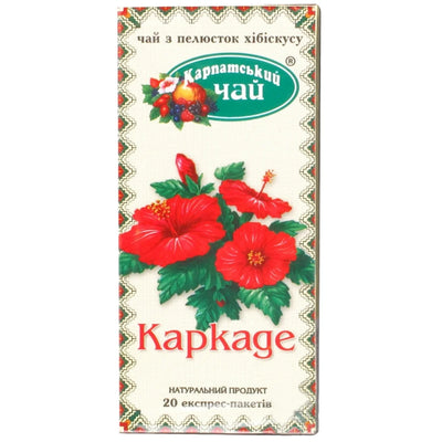 TEA HIBISCUS 36/(20x1.5GR) CARPATHIAN TEA UKRAINE