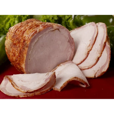 TURKEY BREAST ROLLED IN VEAL 8/40LB ANDY'S N185