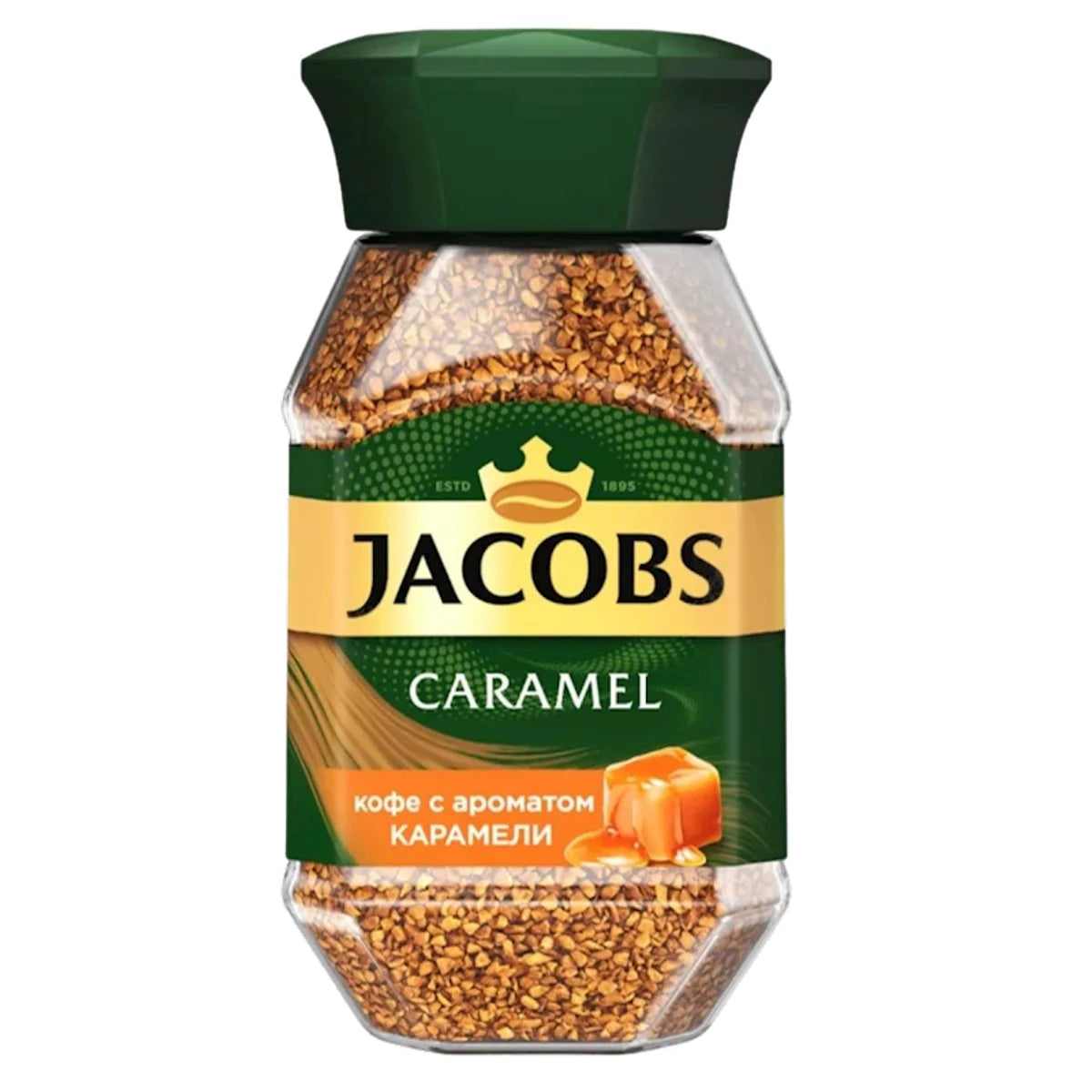 COFFEE INSTANT JACOBS MONARCH W/CARAMEL FLAVOR 6/95GR RUSSIA N105