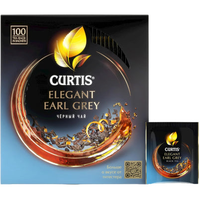 TEA BLACK EARL GREY ELEGANT COLLECTION 8/(100X1.7GR) CURTIS N27110