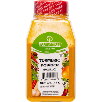 TURMERIC POWDER 12/7OZ FAMILY TREE