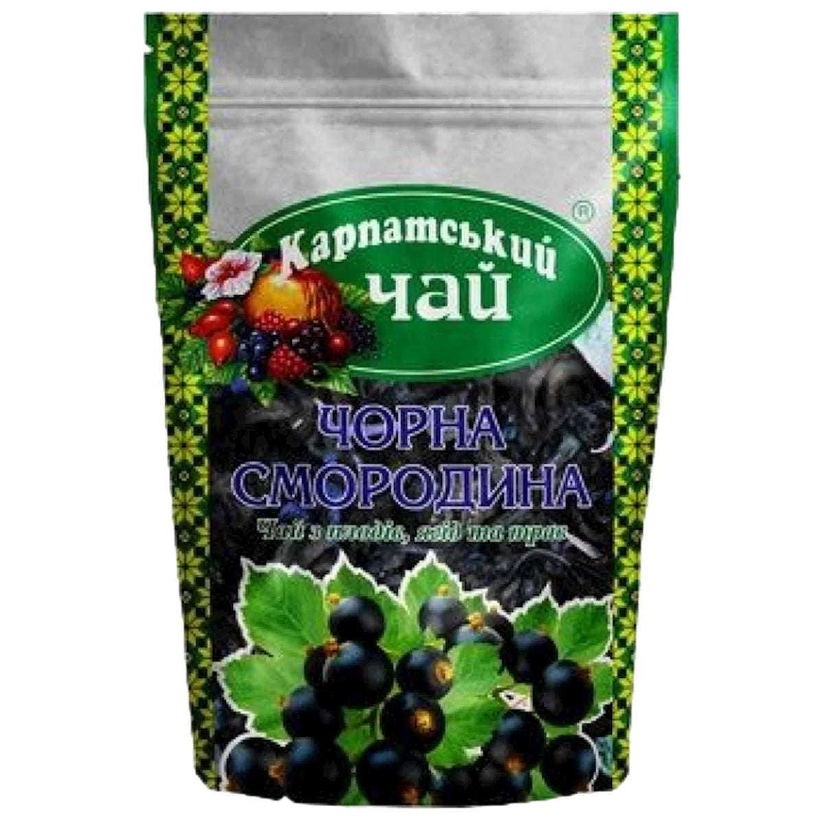 TEA BLACK CURRANT 16/100GR CARPATHIAN TEA  UKRAINE