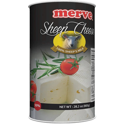 FETA SHEEP CHEESE IN BRINE 50% 6/800GR MERVE NETHERLAND N4265