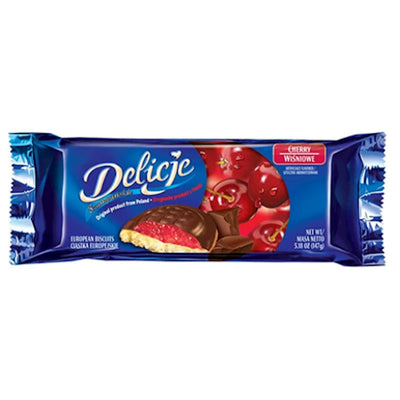 COOKIES W/CHERRY JELLY 24/147GR DELICJE POLAND N918035