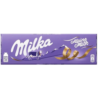 CHOCOLATE BAR MILK ALPINE 14/250GR MILKA  AUSTRIA N548221
