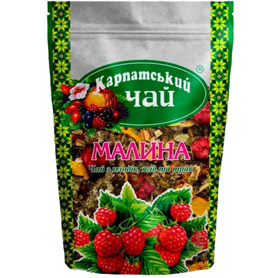 TEA RASPBERRY 16/100GR CARPATHIAN TEA UKRAINE