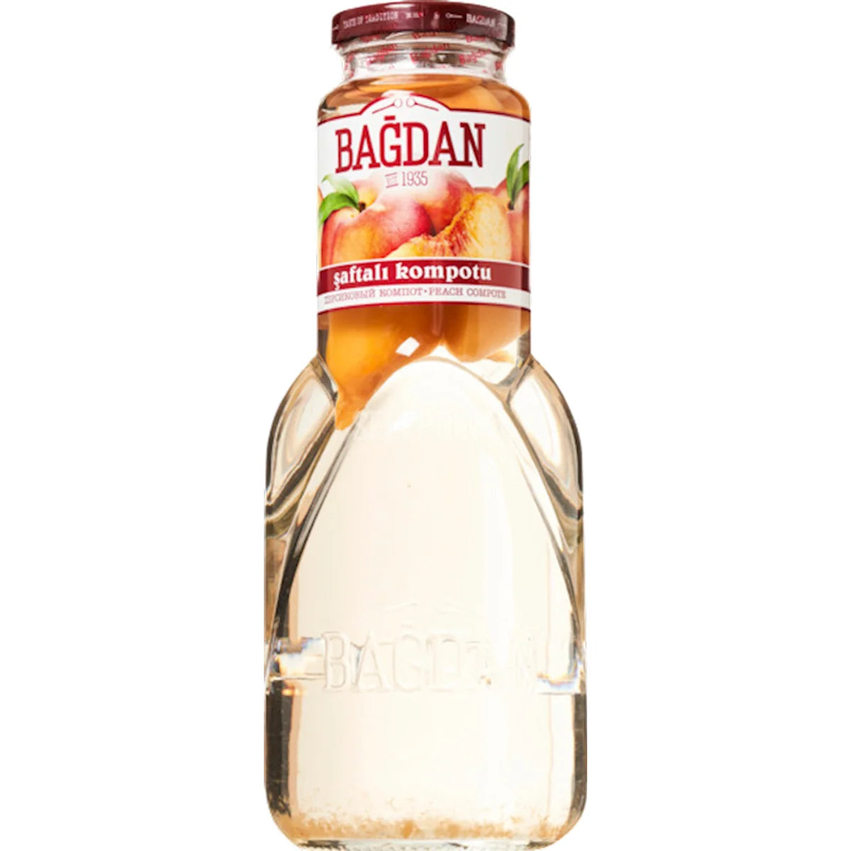COMPOTE PEACH 8/1L BAGDAN AZERBAIJAN N51129/7 4760026805008 / 4760157150732