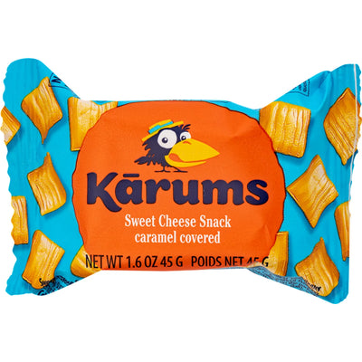 CHEESE BAR CARAMEL GLAZED 20/45GR KARUMS N51251