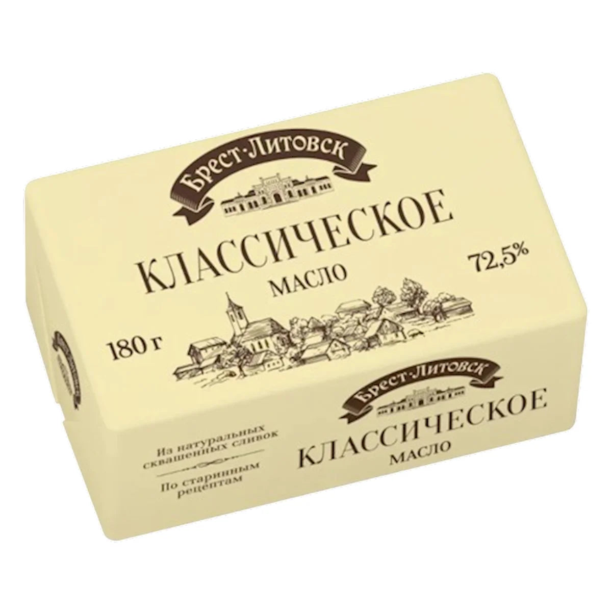 BUTTER SWEET 72.5% UNSALTED 10/180GR BREST LITOVSK N3478