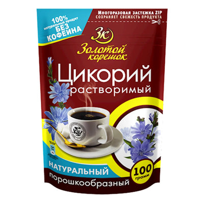 CHICORY POWDER ZOLOTOY KORESHOK 12/100GR RUSSIA N10300
