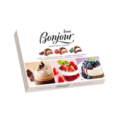 DESSERT COOKIES BONJOUR ASSORTMENT 6/348GR KONTI N1434