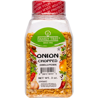 ONION CHOPPED 12/3OZ FAMILY TREE