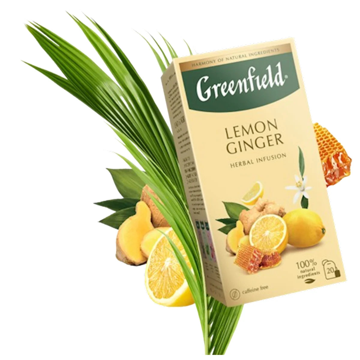 TEA LEMON GINGER 8/(20*2GR) GREENFIELD 1786-08-EC