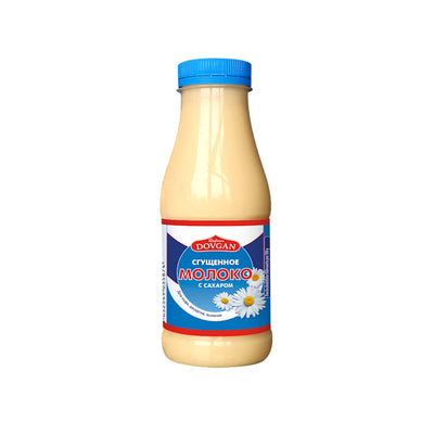CONDENSED MILK W/SUGAR PET BOTTLE 10/330GR DOVGAN NUS26170330