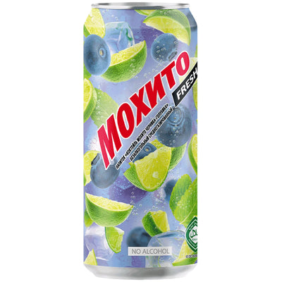 SOFT DRINK MOJITO BLUEBERRY 24/0.45L OCHAKOVO