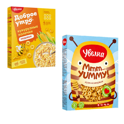 RINGS W/HONEY FLAVOR  5/200GR UVELKA N269