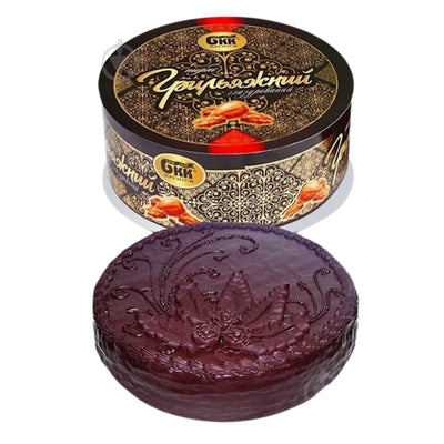 CAKE GRILYAZH CHOCOLATE GLAZED 6/450GR BKK UKRAINE N4642