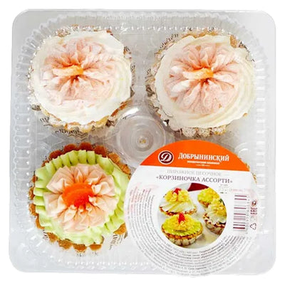 CAKES TARTS ASSORTED 12/300GR DOBRYNINSKIY N6845