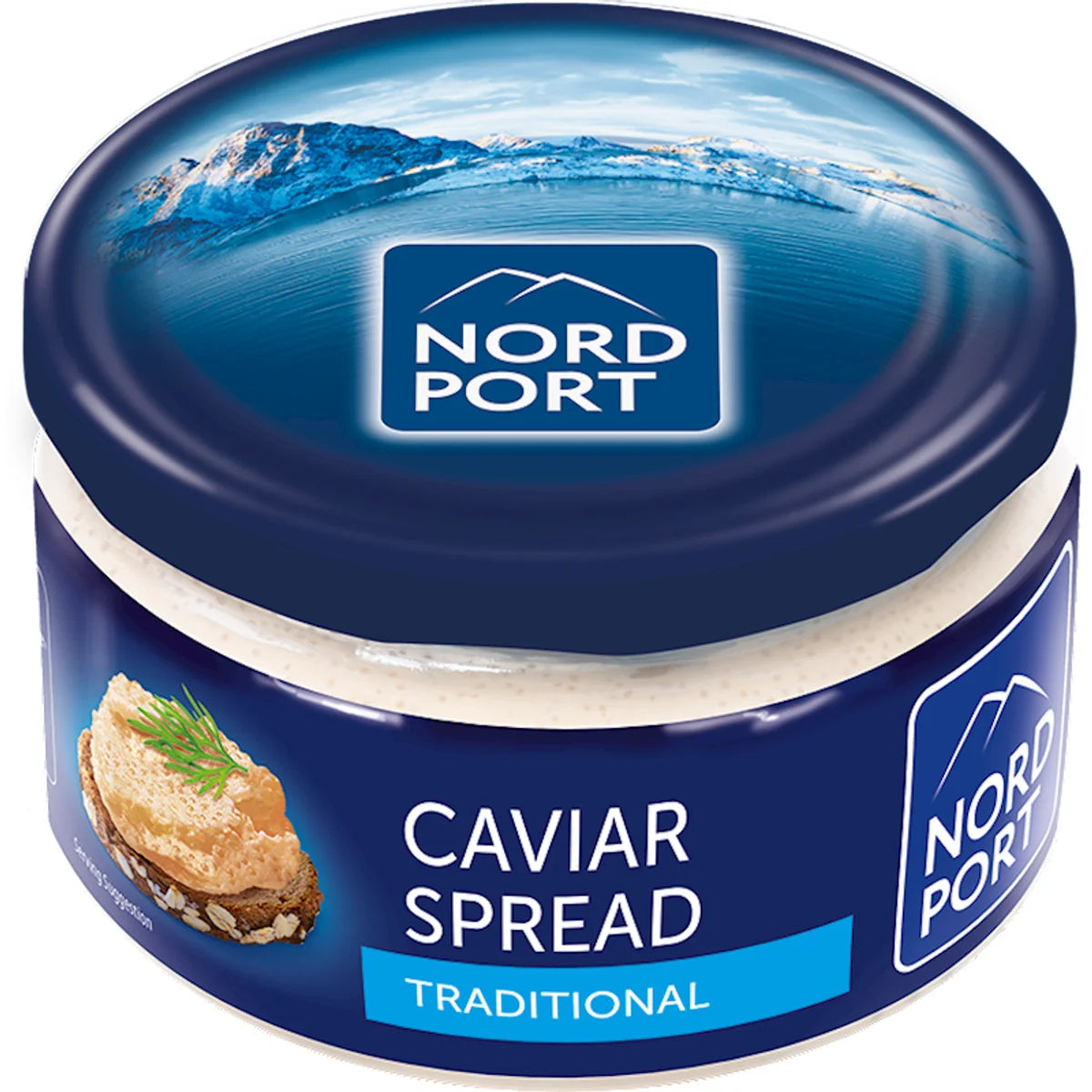 SPREAD CAVIAR TRADITIONAL 6/180GR NORD PORT NNP5270