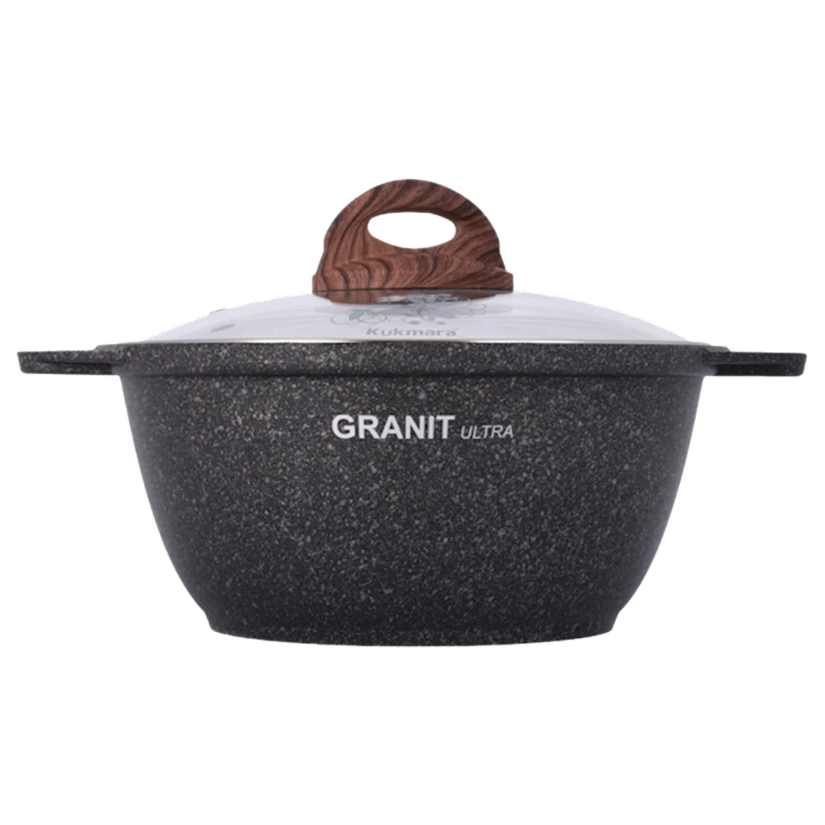 PAN W/GLASS LID GRANIT ULTRA 3/2L KUKMARA KGO22A