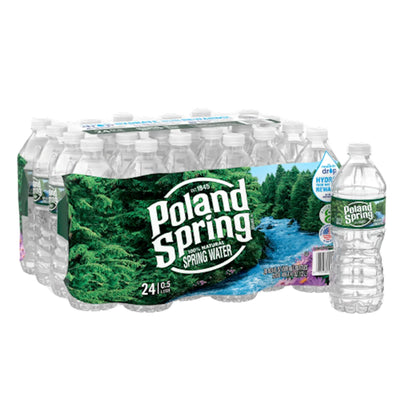 WATER POLAND SPRING NATURAL 24/0.5L N004096