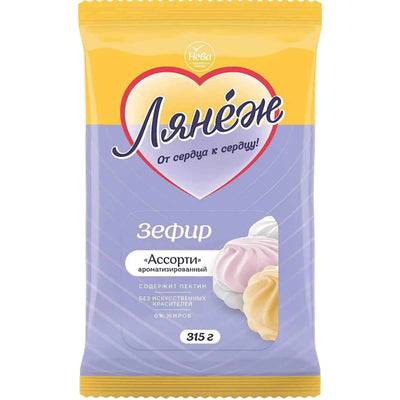 MARSHMALLOW ASSORTY LA NEIGE 12/315GR NEVA N55
