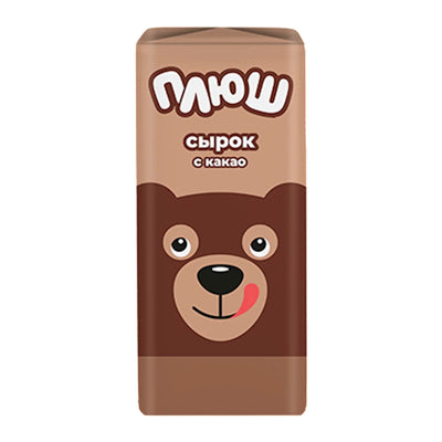 CHEESE BAR GLAZED PLUSH CHOCOLATE 18% 28/45GR BEREZKA N2842