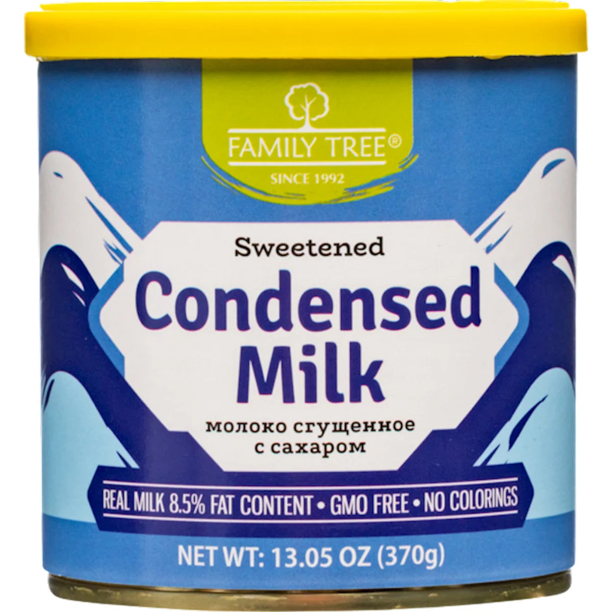 CONDENSED MILK WITH SUGAR 15/370GR FAMILY TREE