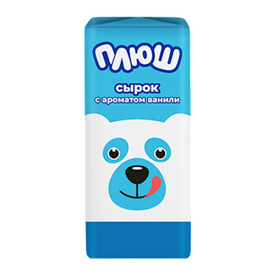 CHEESE BAR GLAZED PLUSH VANILLA 26% 28/45GR BEREZKA N2836