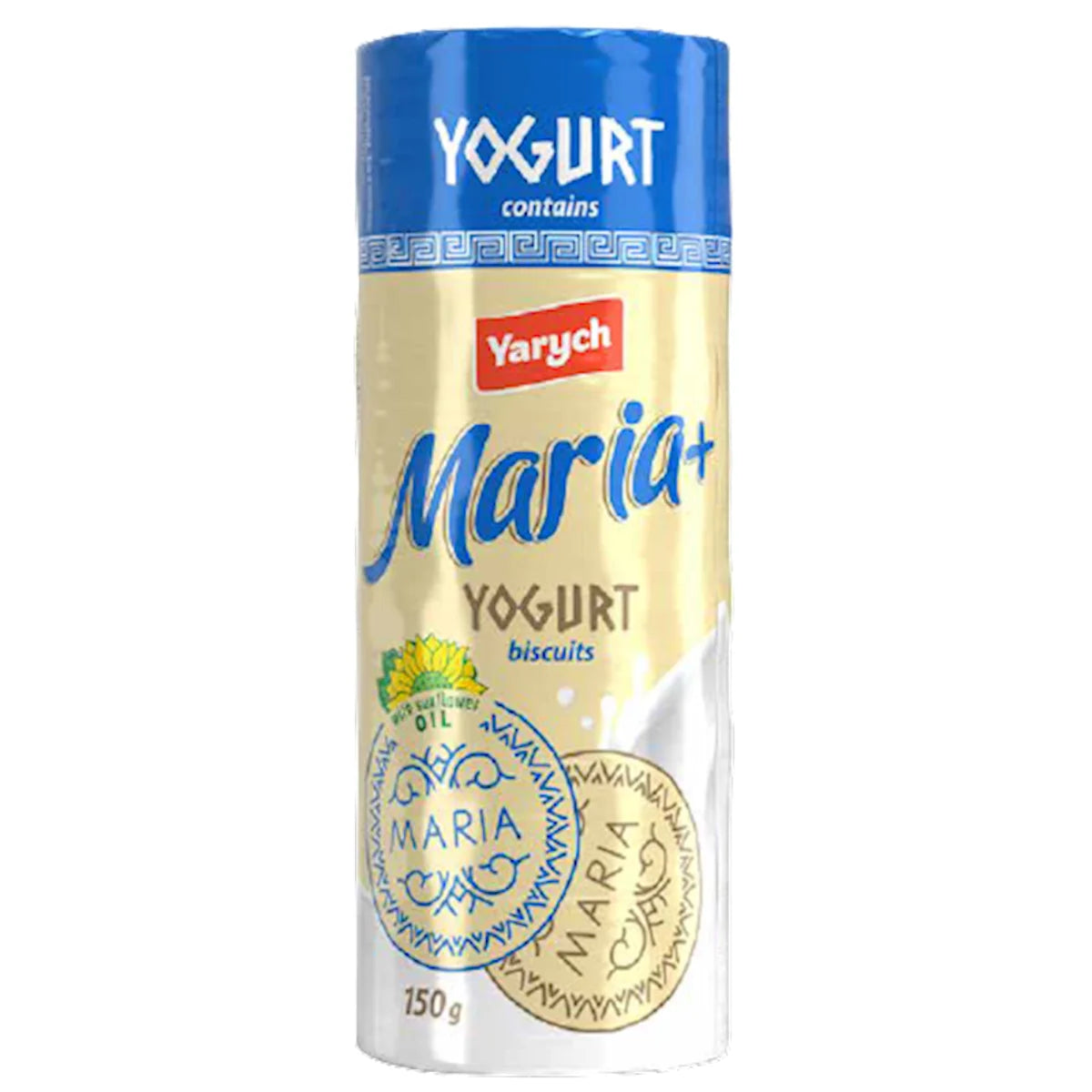 BISCUITS MARIA W/YOGURT 35/150GR YARYCH UKRAINE