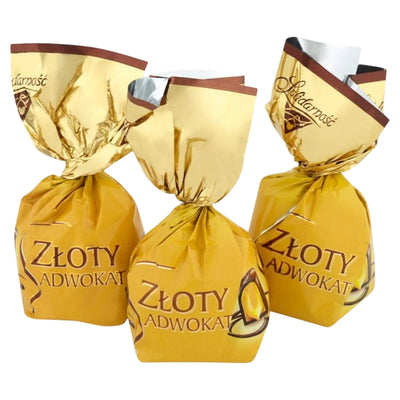 CANDIES LOOSE CHOCOLATE GOLDEN ADVOCAT 1/5.51LB LOOSE SOLIDARNOST NSOL33