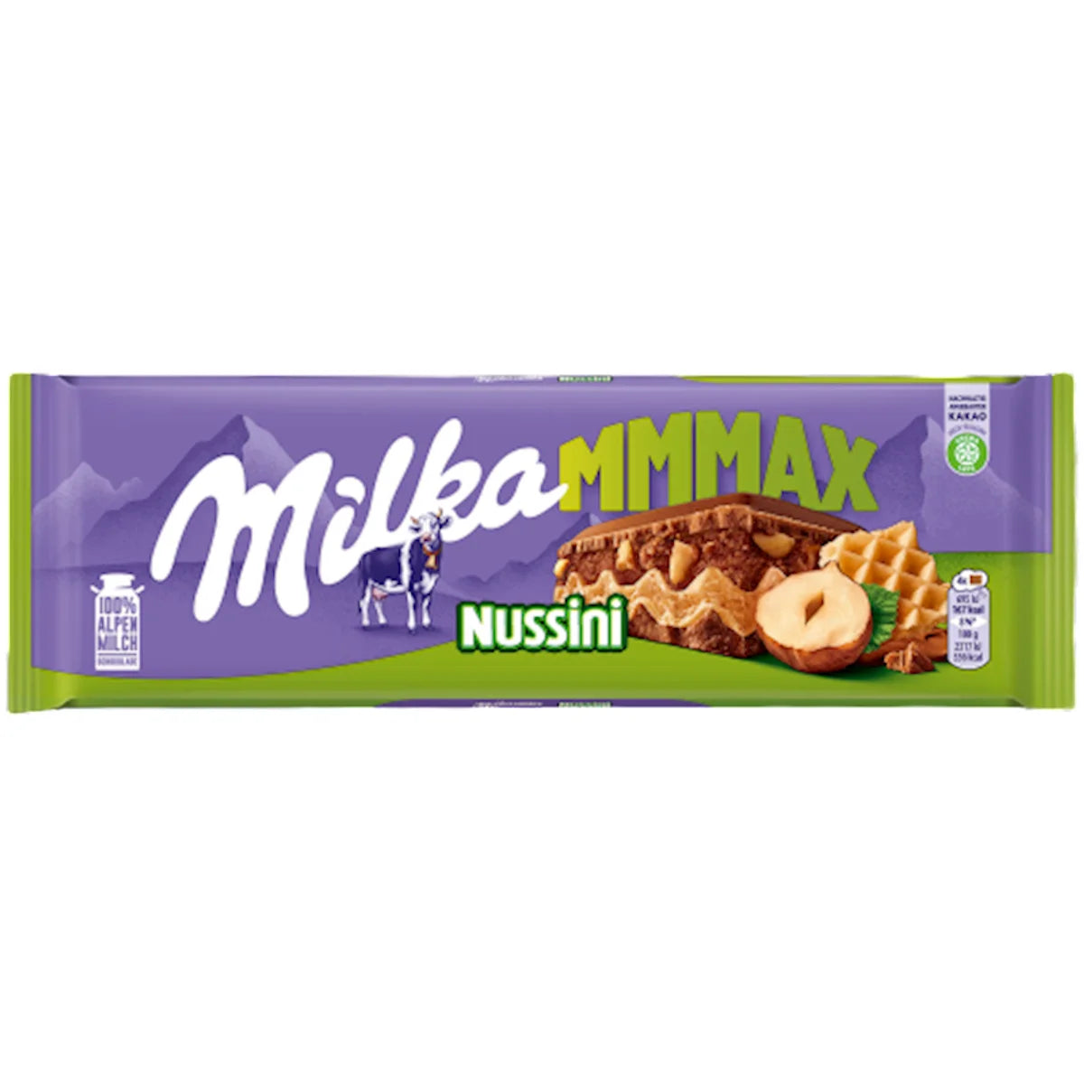CHOCOLATE BAR MMMAX NUSSINI W/NUTS 13/270GR MILKA  AUSTRIA N4278699
