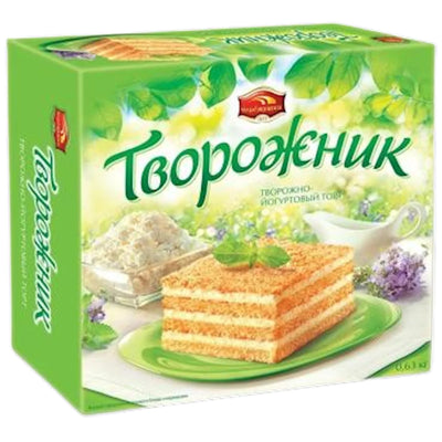 CAKE TVOROZHNIK CHEESE & YOGURT 6/630GR  CHEREMUSHKI N31276 / N24