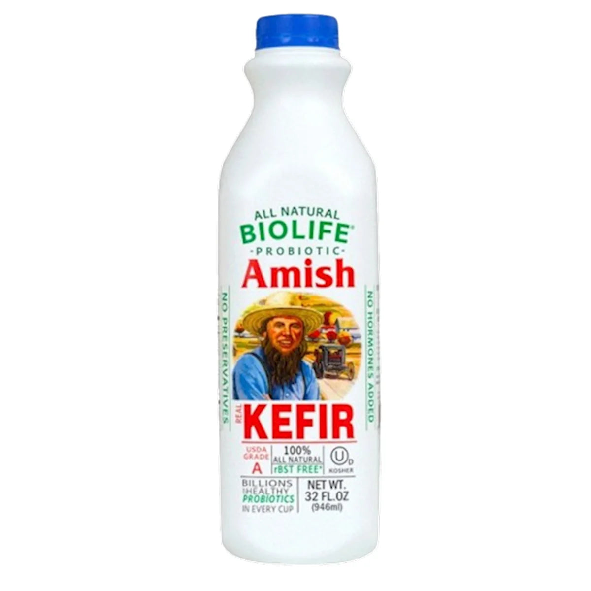 KEFIR AMISH W/PROBIOTIC 12/946ML BIOLIFE