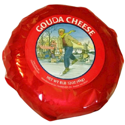 CHEESE RED GOUDA  1/10LB HOLLAND
N999/40702