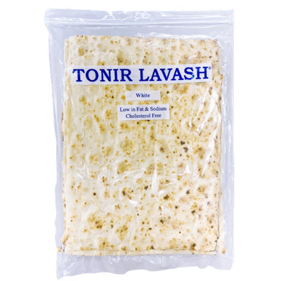 LAVASH WHITE TONIR LOW FAT&SODIUM 1/453GR BY PC KOSHER