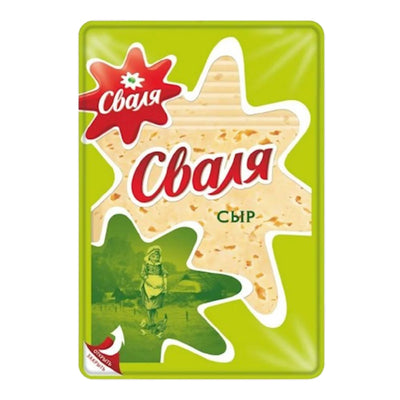 CHEESE SVALIA SLICED 45% 18/150GR LITHUANIA SV125/48108