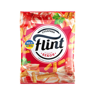 DRY BREAD WHEAT RYE W/BACON FLAVOR 60/35GR FLINT N2897