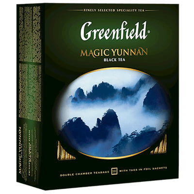 TEA BLACK MAGIC YUNNAN 9/(100X2GR) GREENFIELD 0583-09