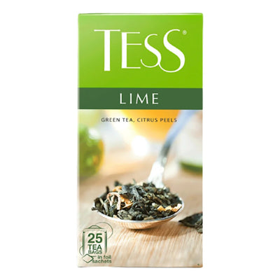 TEA GREEN LIME W/CITRUS PEEL 10/(25X1.5GR) TESS 0596-10