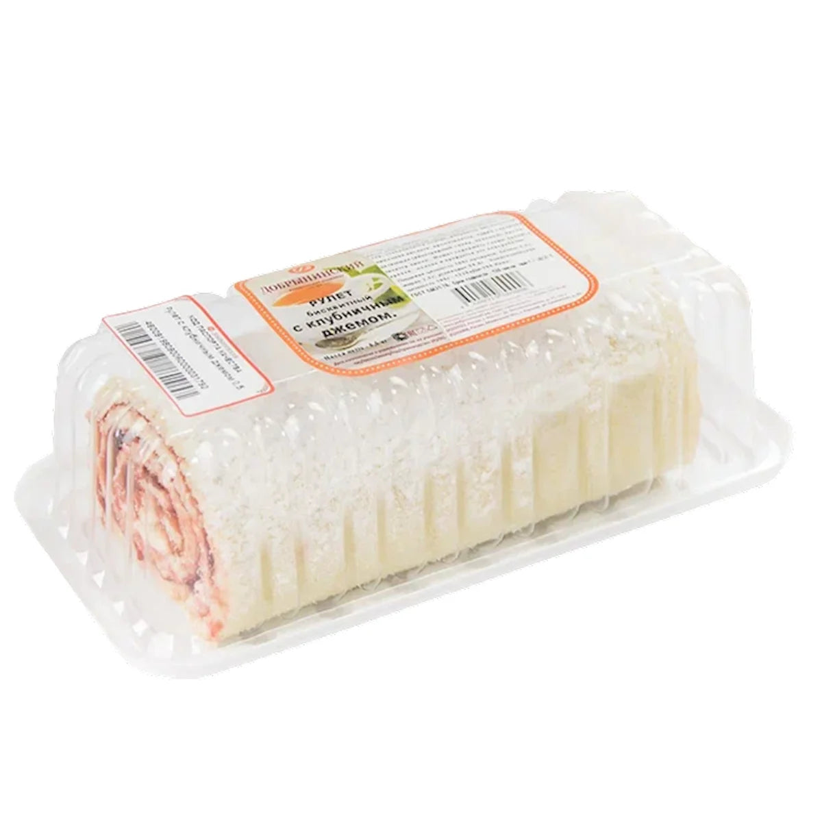 ROLL BISCUIT W/STRAWBERRY JAM 12/500GR DOBRYNINSKIY N9006